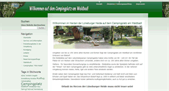 Desktop Screenshot of campingplatz-ebstorf.de